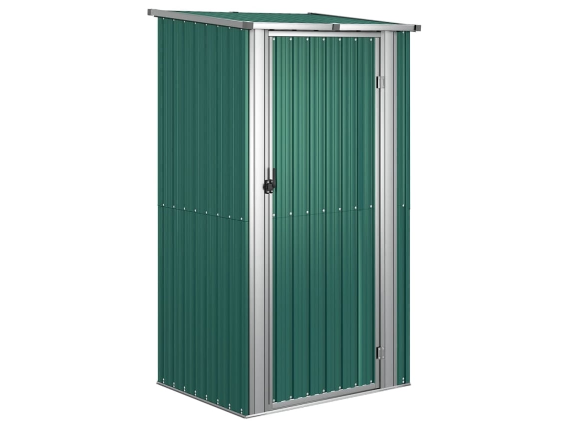 Abrigo MAISON EXCLUSIVE 118,5x97x209,5 cm Aço Galvanizado Verde