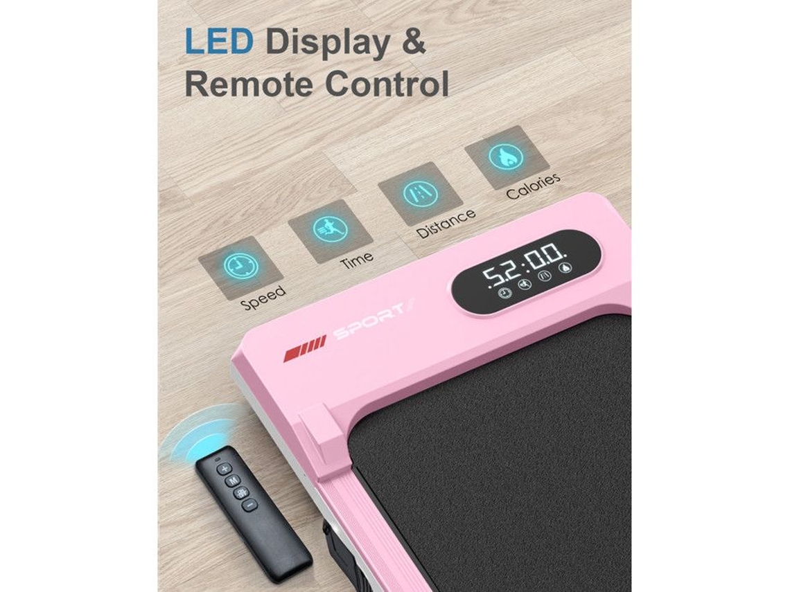 4 Em 1 Passadeira Inclinada 5 1 8 Km/h 2.5 Hp Ruído Menor Que 45db 4 Modos De Movimento Rosa Bigzzia