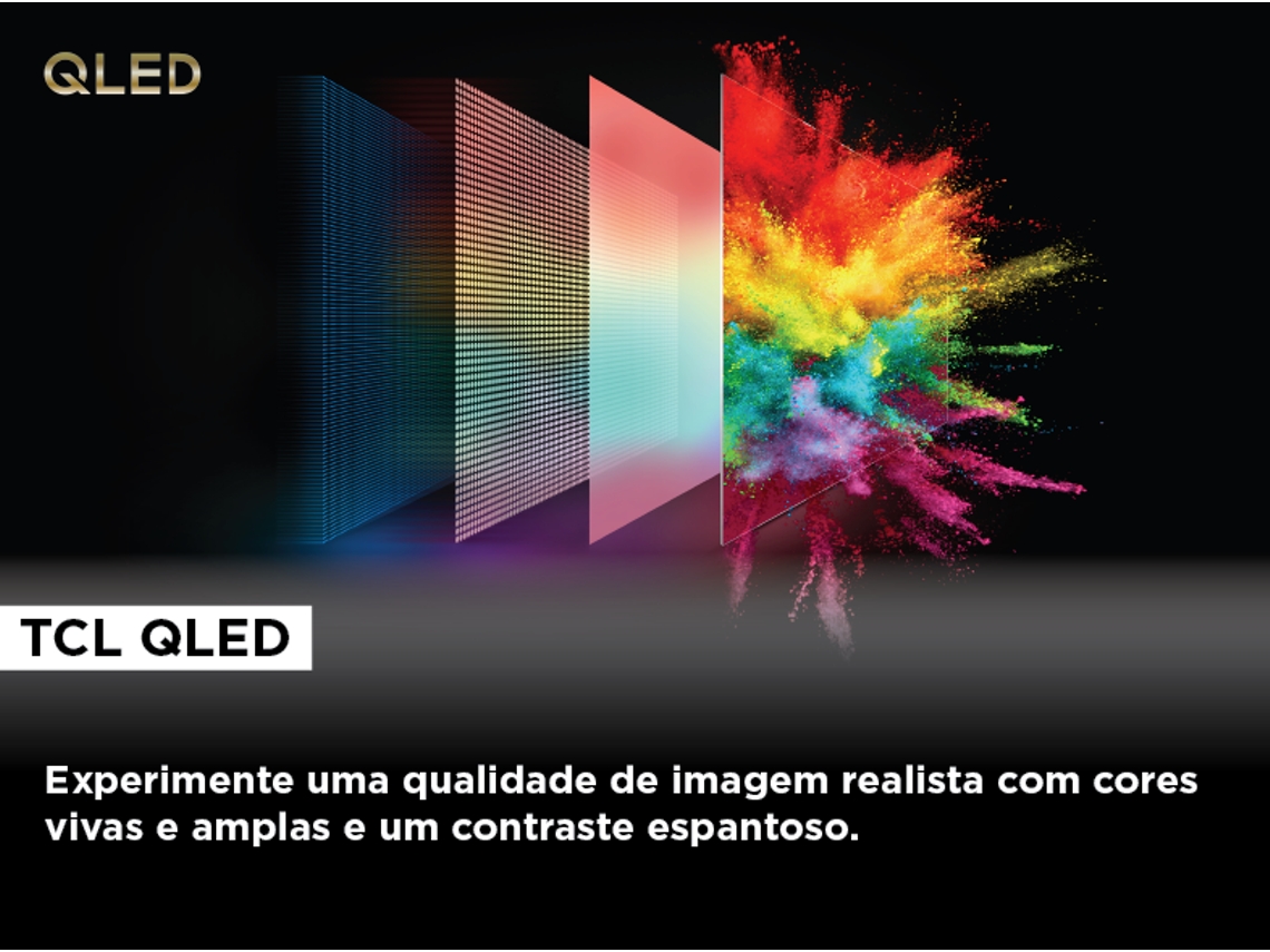 TV TCL 55C745 (QLED 144Hz- 4K Ultra HD - 55'' - 140 cm - Smart TV)