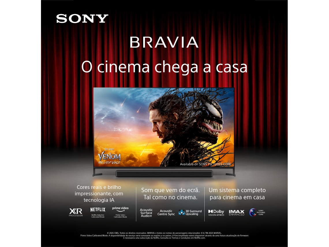 TV SONY Bravia 5 K-98XR5 (MINI LED - 98'' - 249 cm - 4K - Smart TV)