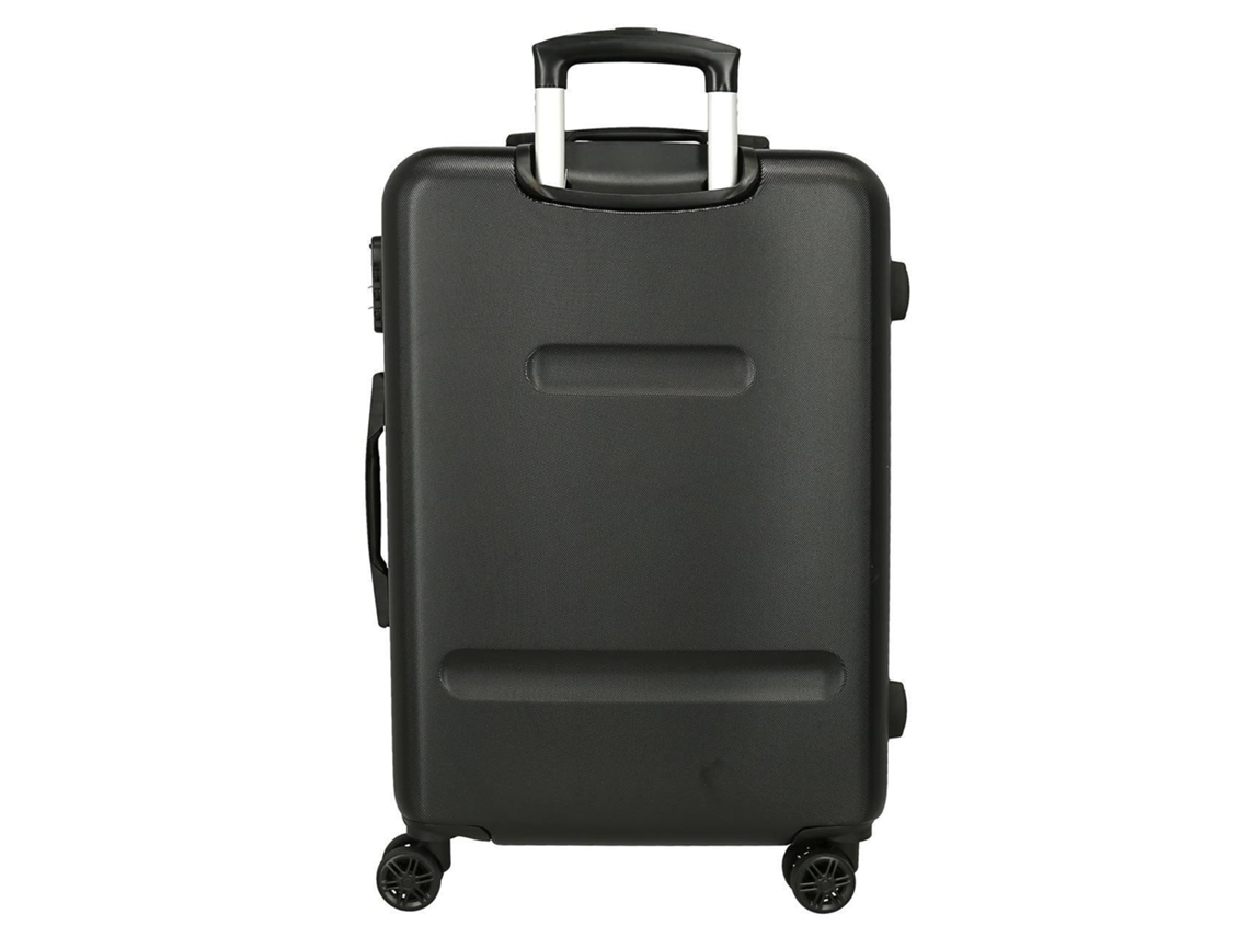 DISNEY Conjunto de Malas Abs Rígida Mickey Studs Negro