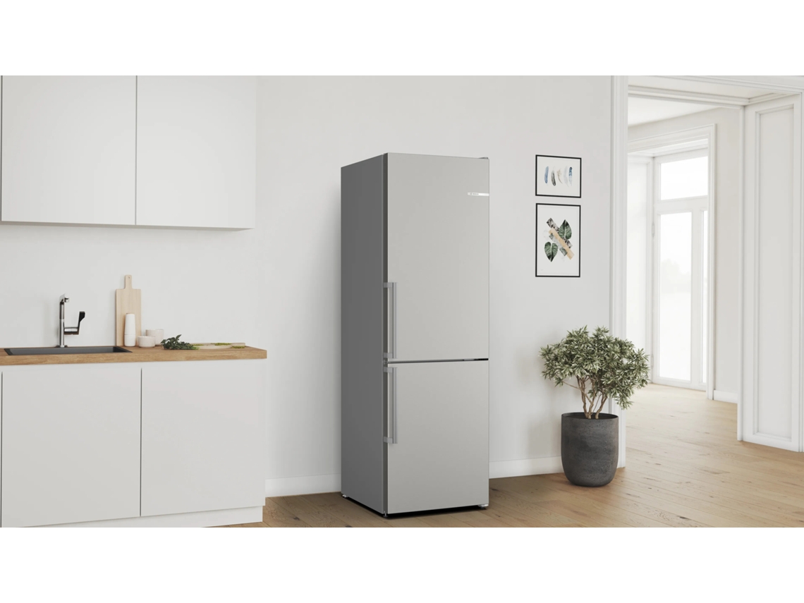 Bosch Serie 4 Kgn36vict Geladeira E Freezer Independente 321 LC Aço Inoxidável