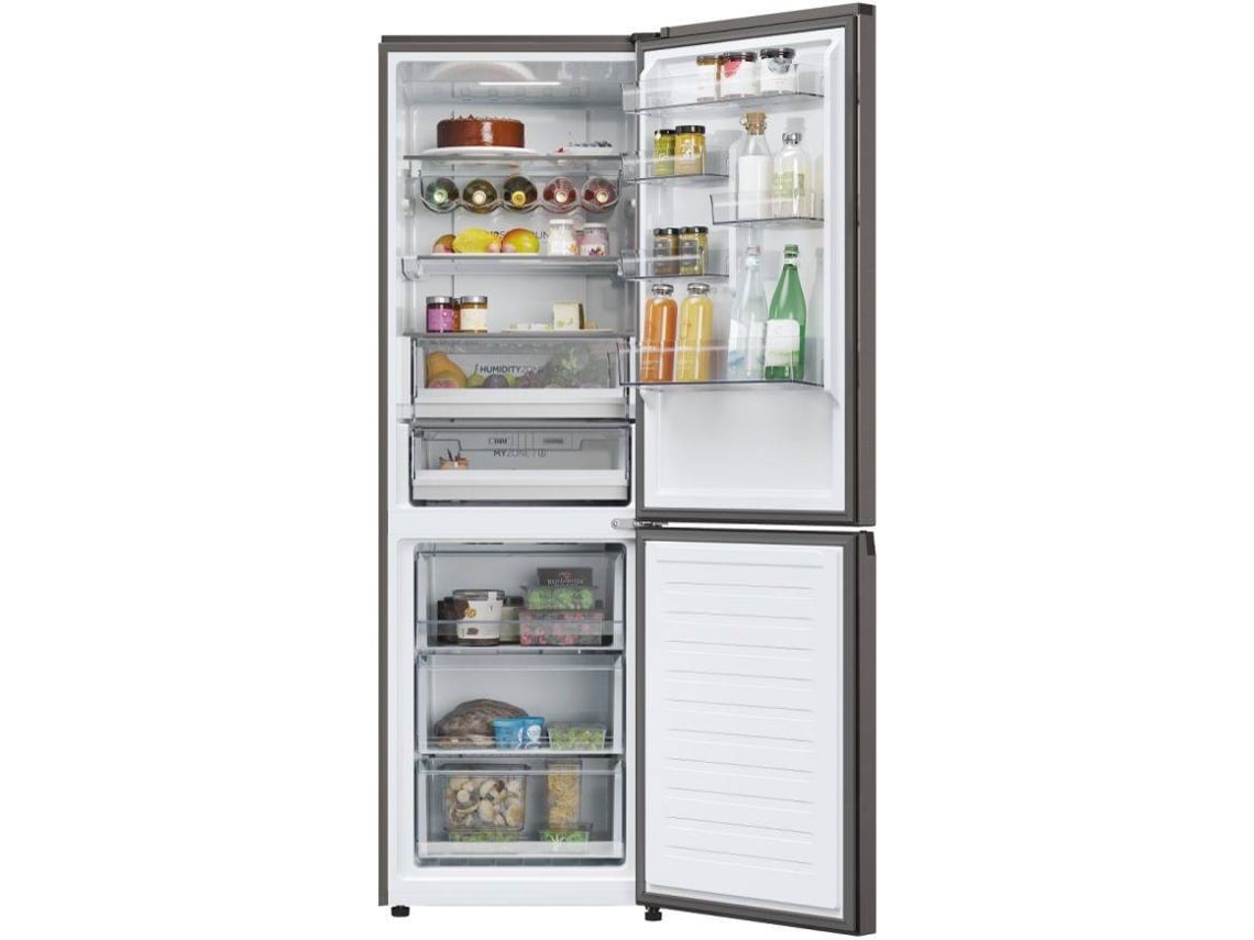 Frigorífico Combinado HAIER HDPW5618DNPD (No Frost - 185 cm - 352 L - Inox)