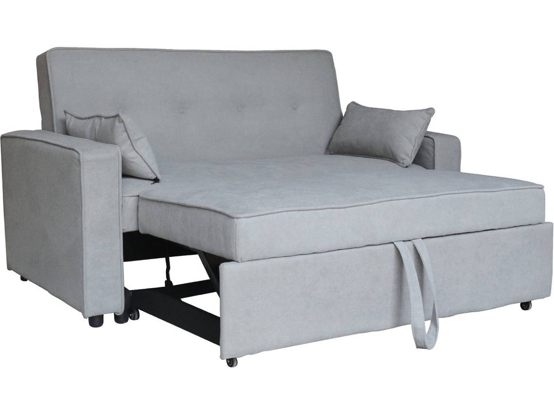 Sofá Cama VMO HOME Cube (137 x 114 x 57 cm - Cinza)