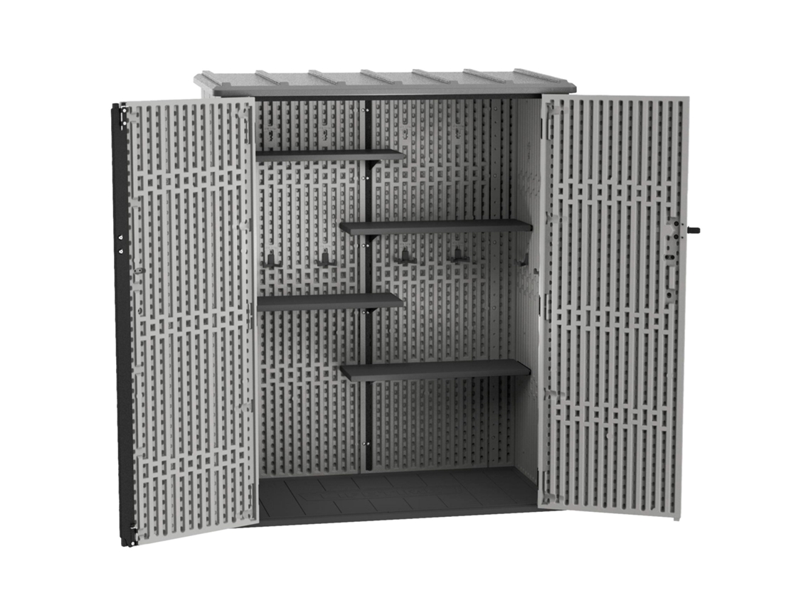 Armário Vertical Externo Rough Cut™ De 1.350 L Com Prateleiras E Cabides Lifetime