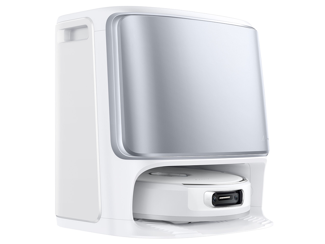 Robot Aspirador Narwal Flow 22000pa Aspiração Hiper Auto Limpeza Em Tempo Real Navegação Ia Para Pelo De Animal E Solos Duros Branco