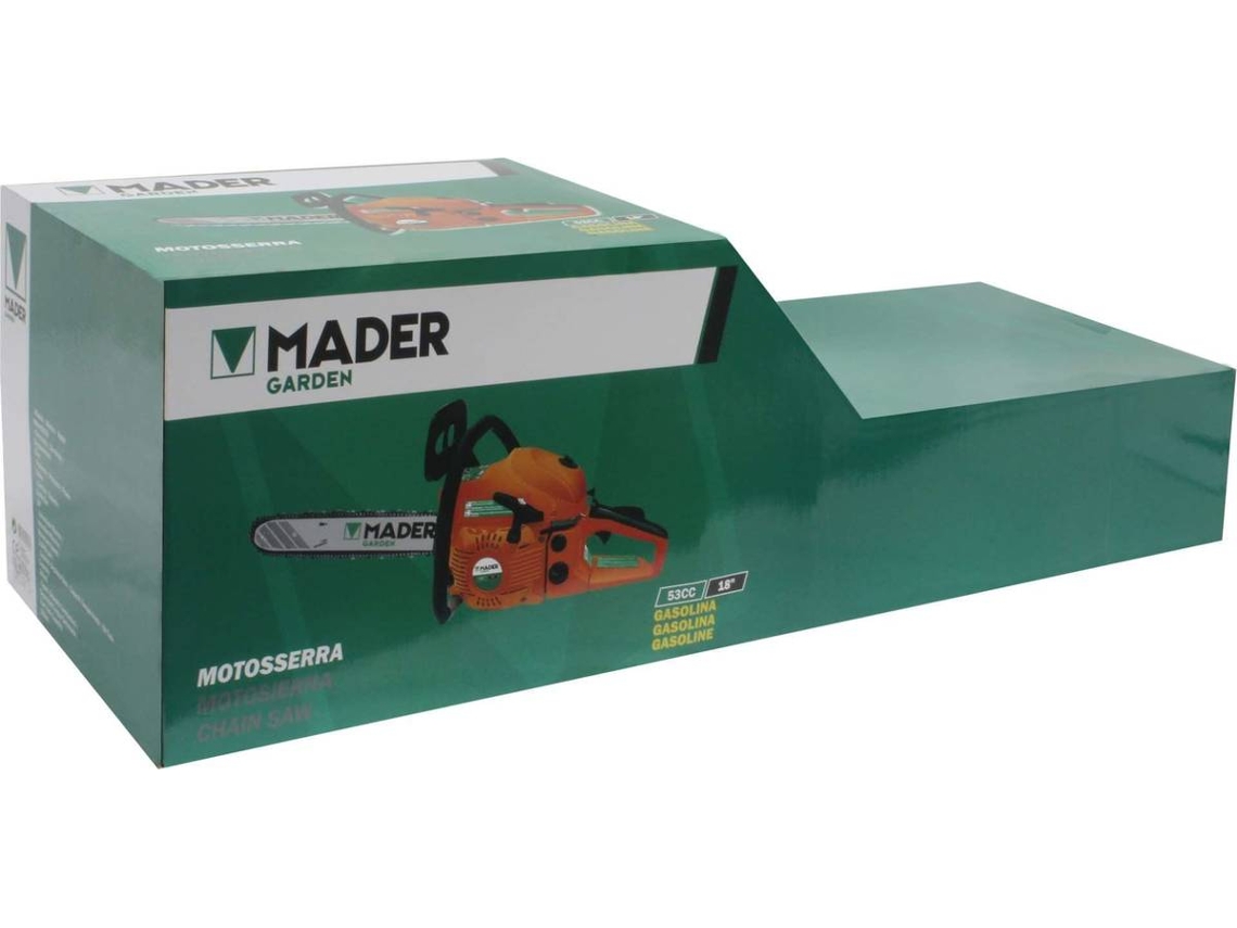 Motosserra, 53CC, 18'' - MADER - Garden Tools