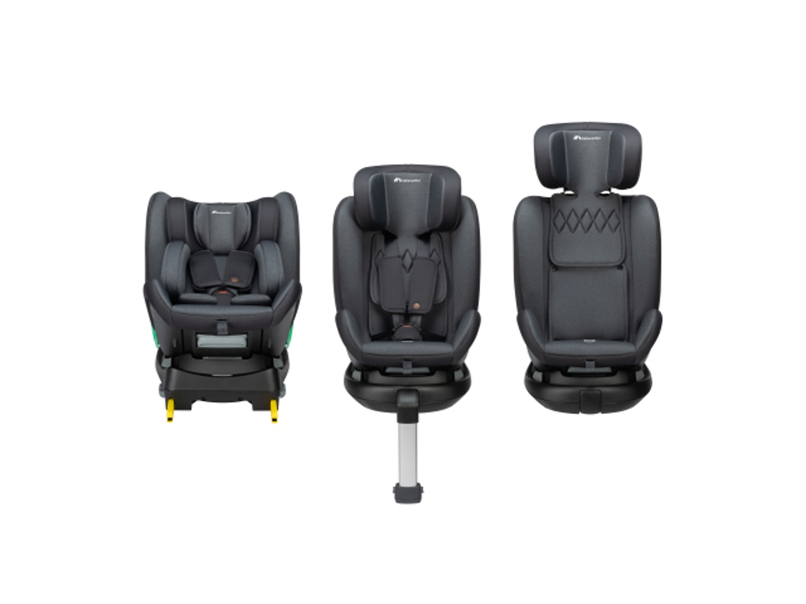 Cadeira auto evolutiva EvolveFix Plus iSize da BEBECONFORT Tinted Black