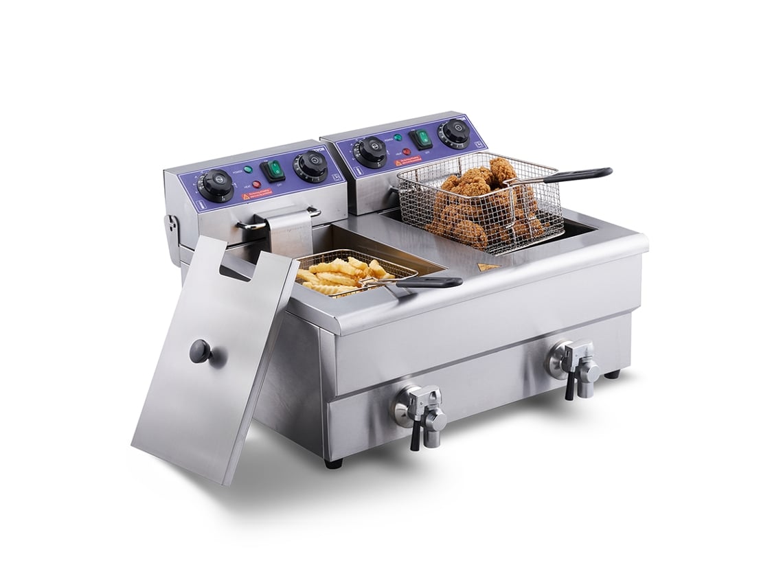 Fritadeira com Óleo VEVOR 22 L