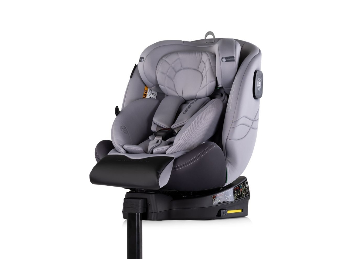 Cadeira Auto Chipolino Cloud Grey Premium I Size 40 150 Cm Com Isofix E Rotação De 360°