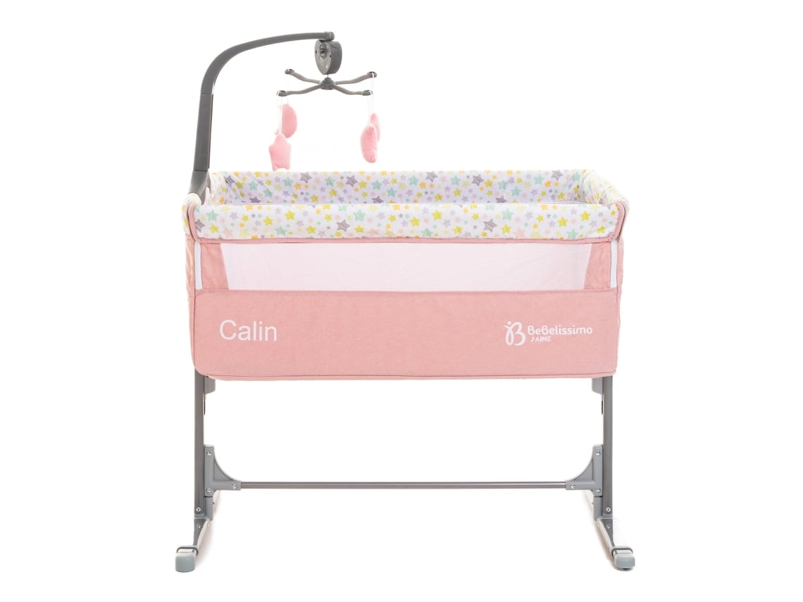 Berço Co-Sleeping BEBELISSIMO Calin Plus Rose