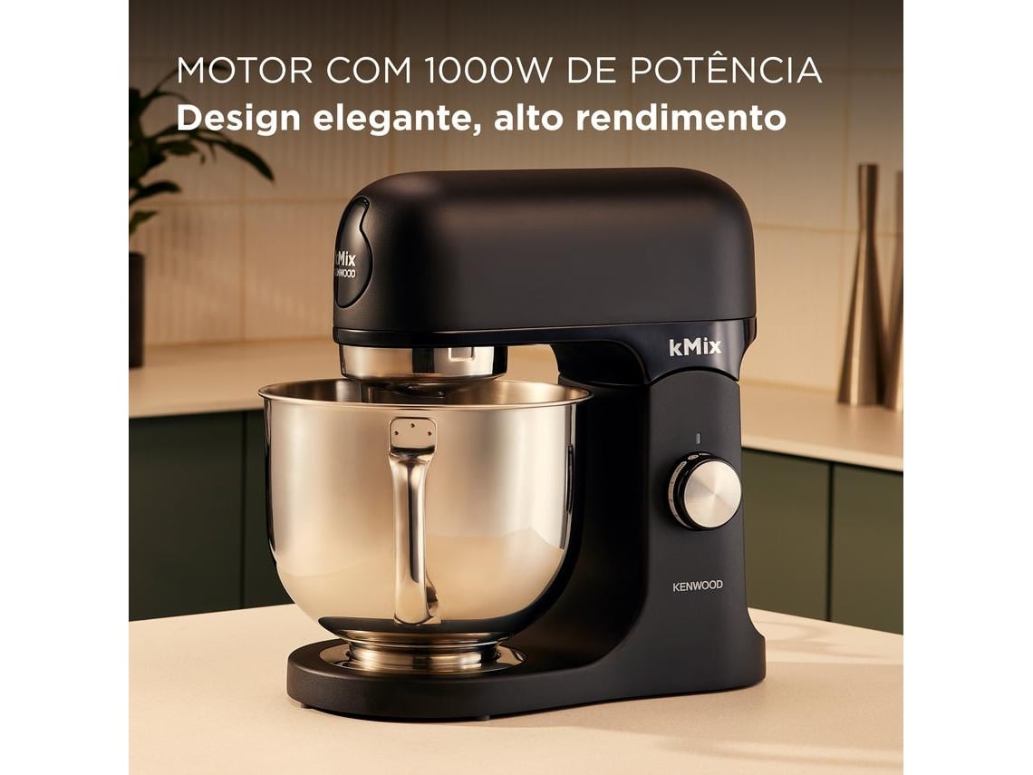 Robot de Cozinha KENWOOD KMIX KMX751ABK (5L - 1000 W - 5 acessórios)