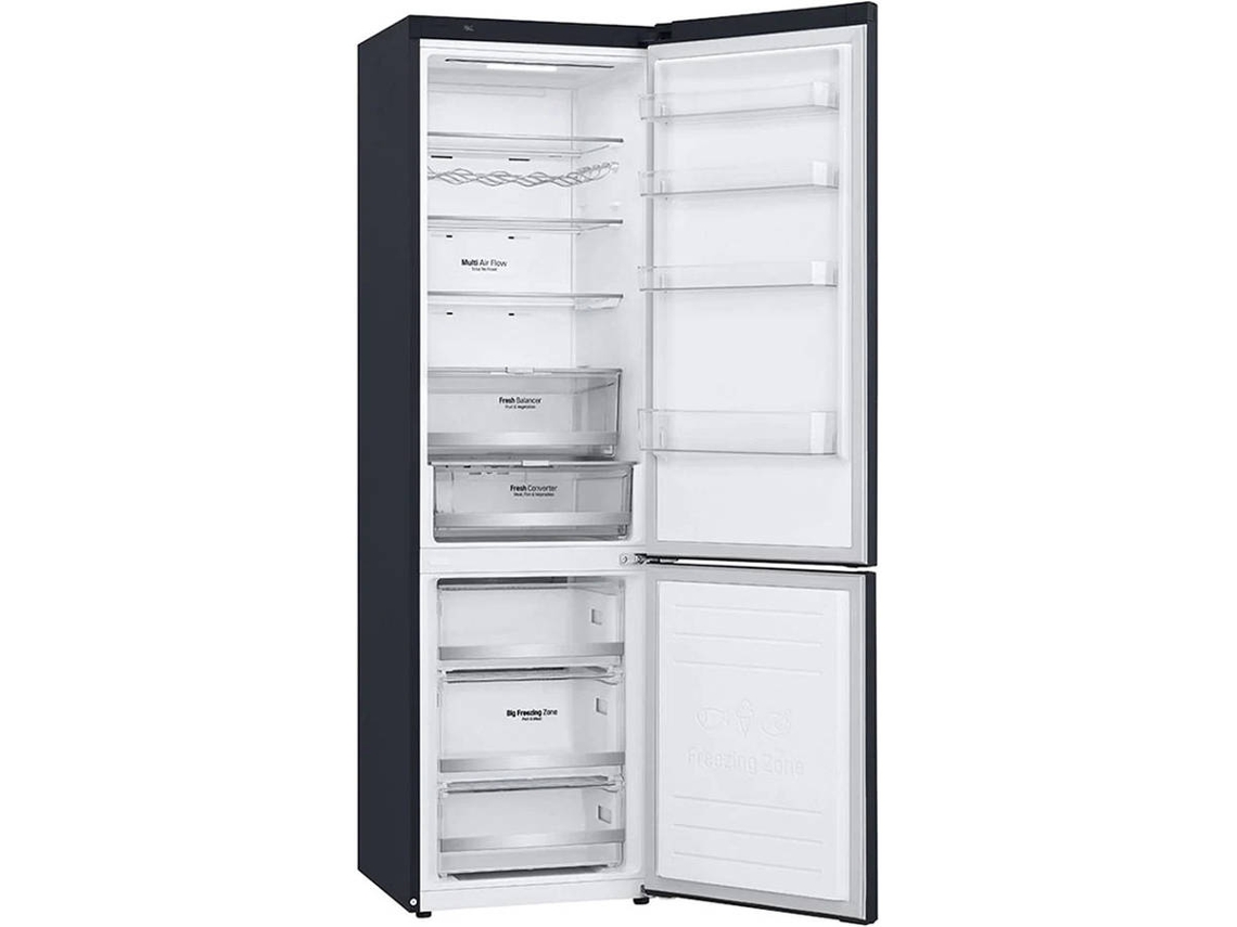 Frigorífico Combinado LG GBB72MCDGN (No Frost - 203 cm - 384 L - Preto)