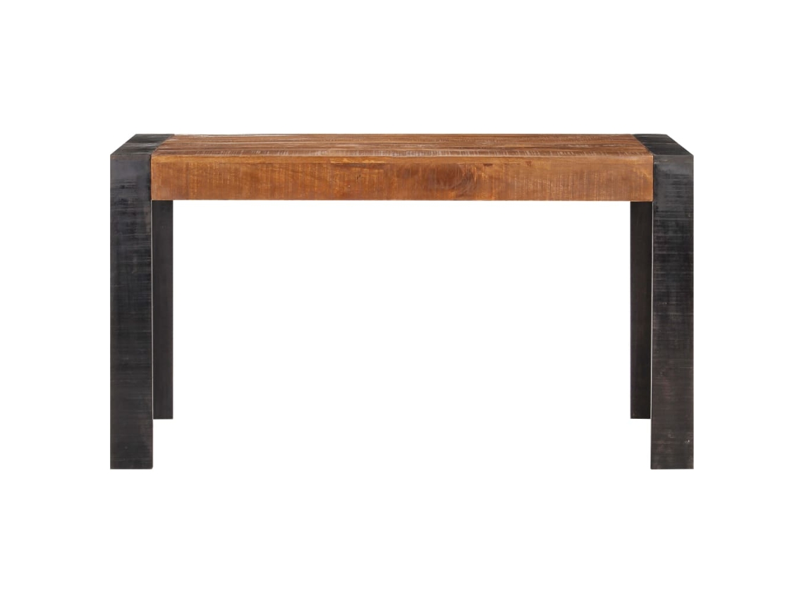 MAISON EXCLUSIVE Mesa de Jantar 140X70X76 cm Madeira de Mangueira Áspera Maciça