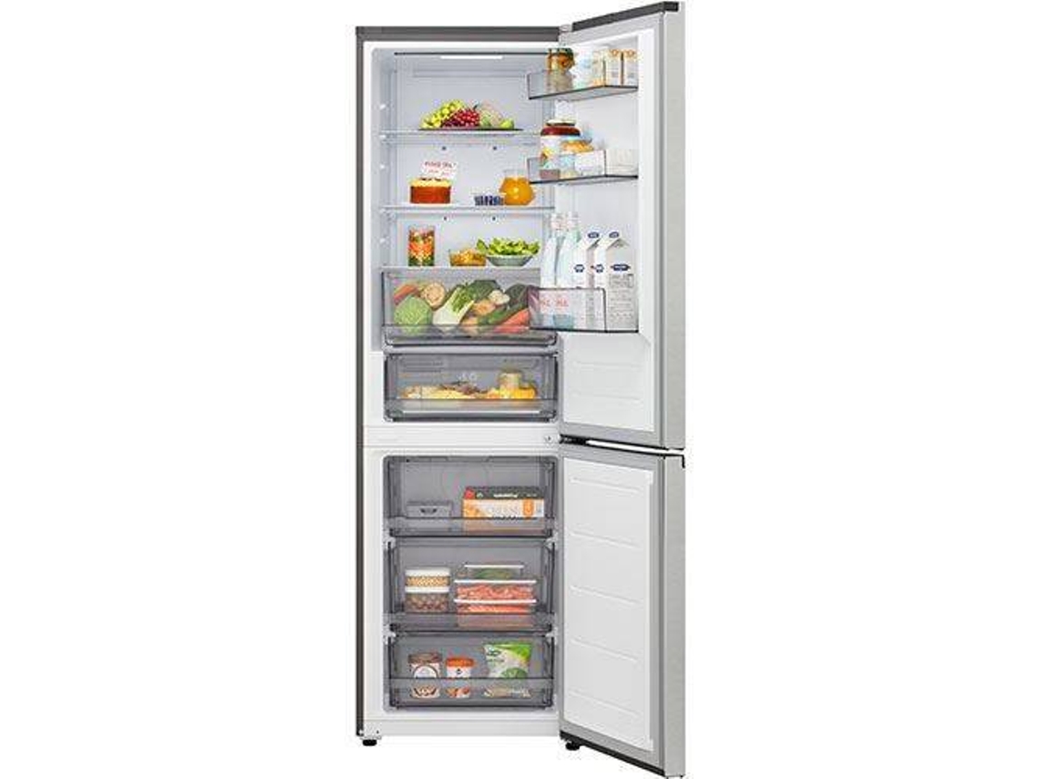 Frigorífico Combinado LG GBBSJ10EPY (No Frost - 186 cm - 333 L - Cinzento)