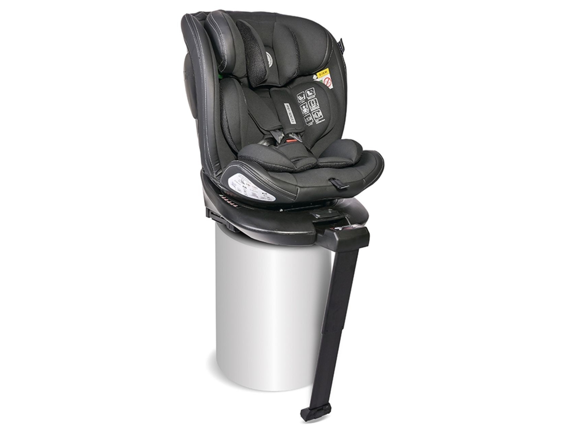 Cadeira Auto Estate I-Size 40-150 Cm com Isofix e Perna de Apoio Black Jasper LORELLI