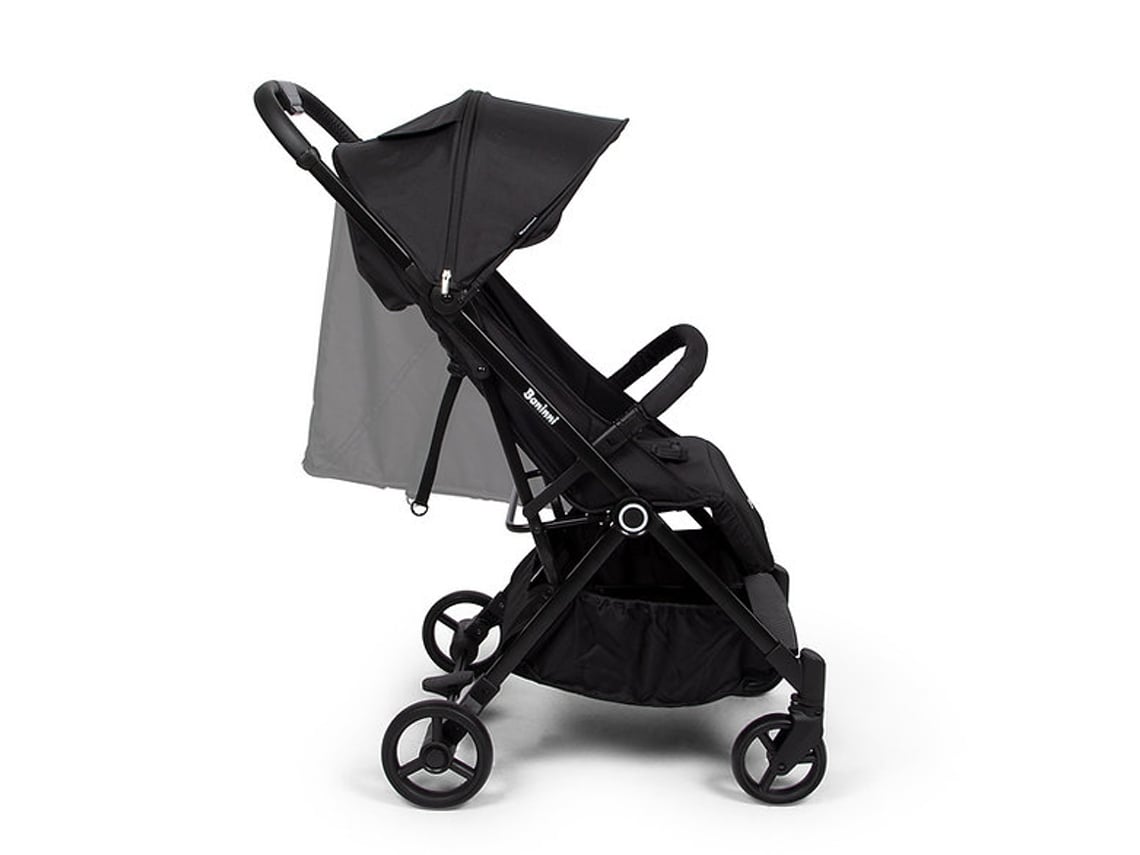 Carrinho De Passeio Auto Dobrável Cero Black Baninni