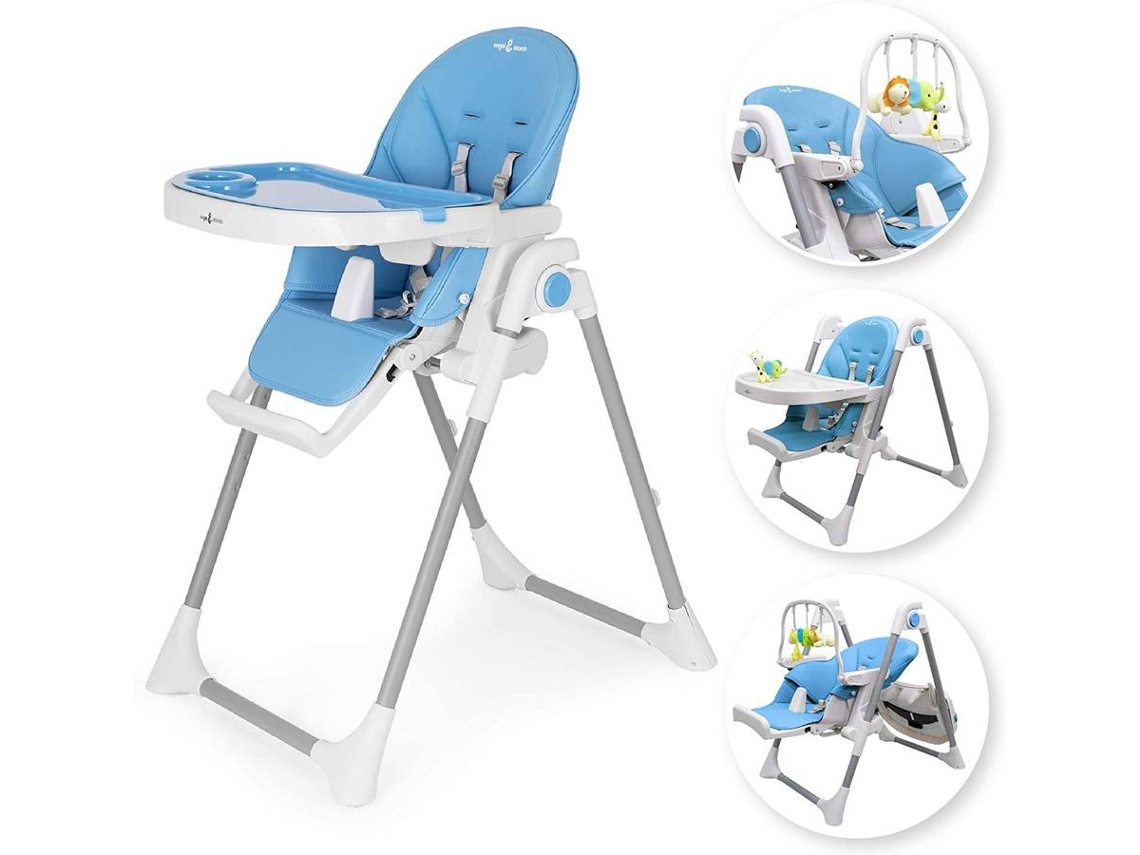 Cadeira de Refeição ENGEL & STORCH TANELI Azul (PU - 55x77x102.5 cm)