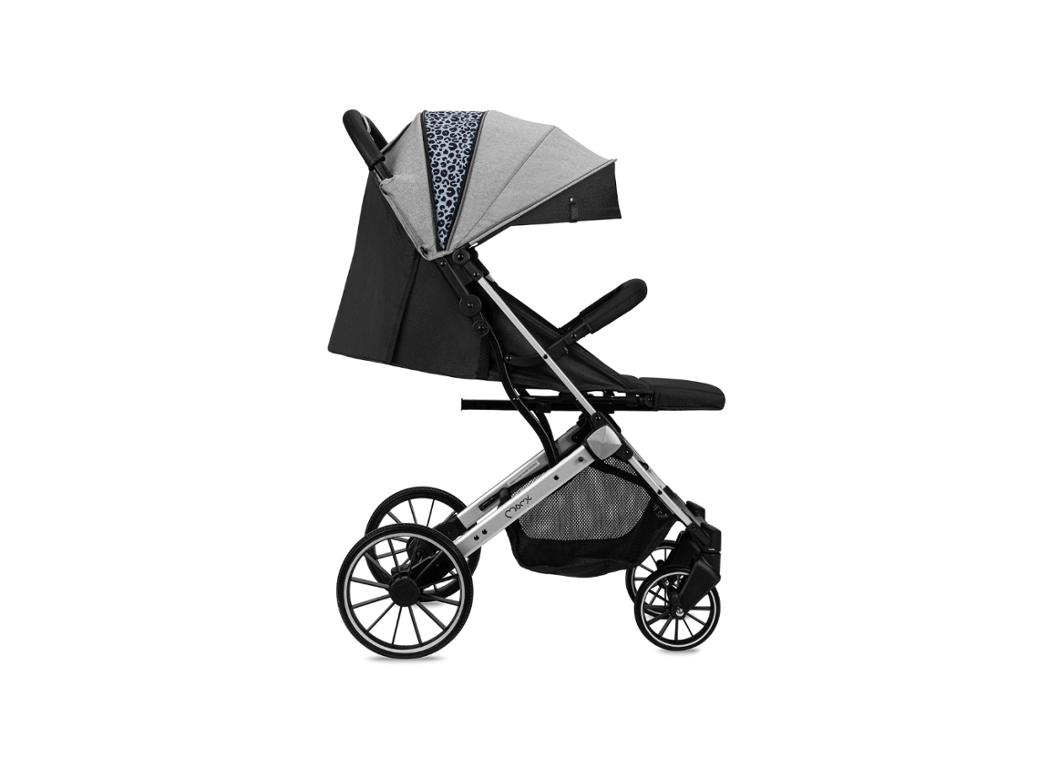 Carrinho de Bebê Momi Estelle Light Plus Cinza