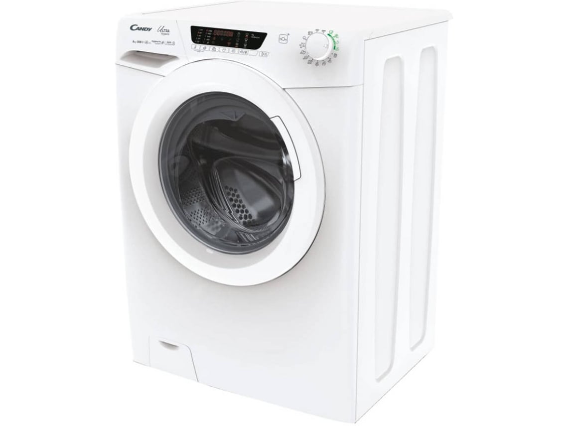 Máquina de Lavar Roupa CANDY HE 1284TWM6/1-S (8 kg - 1200 rpm - Branco)