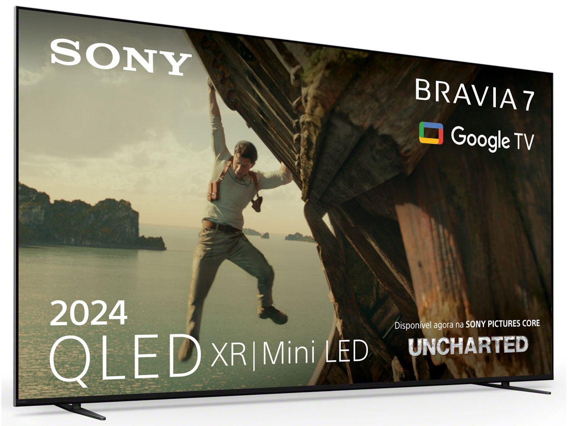 TV SONY BRAVIA 7 75XR70 (Mini LED QLED - 75'' - 191 cm - 4K Ultra HD - Smart TV)