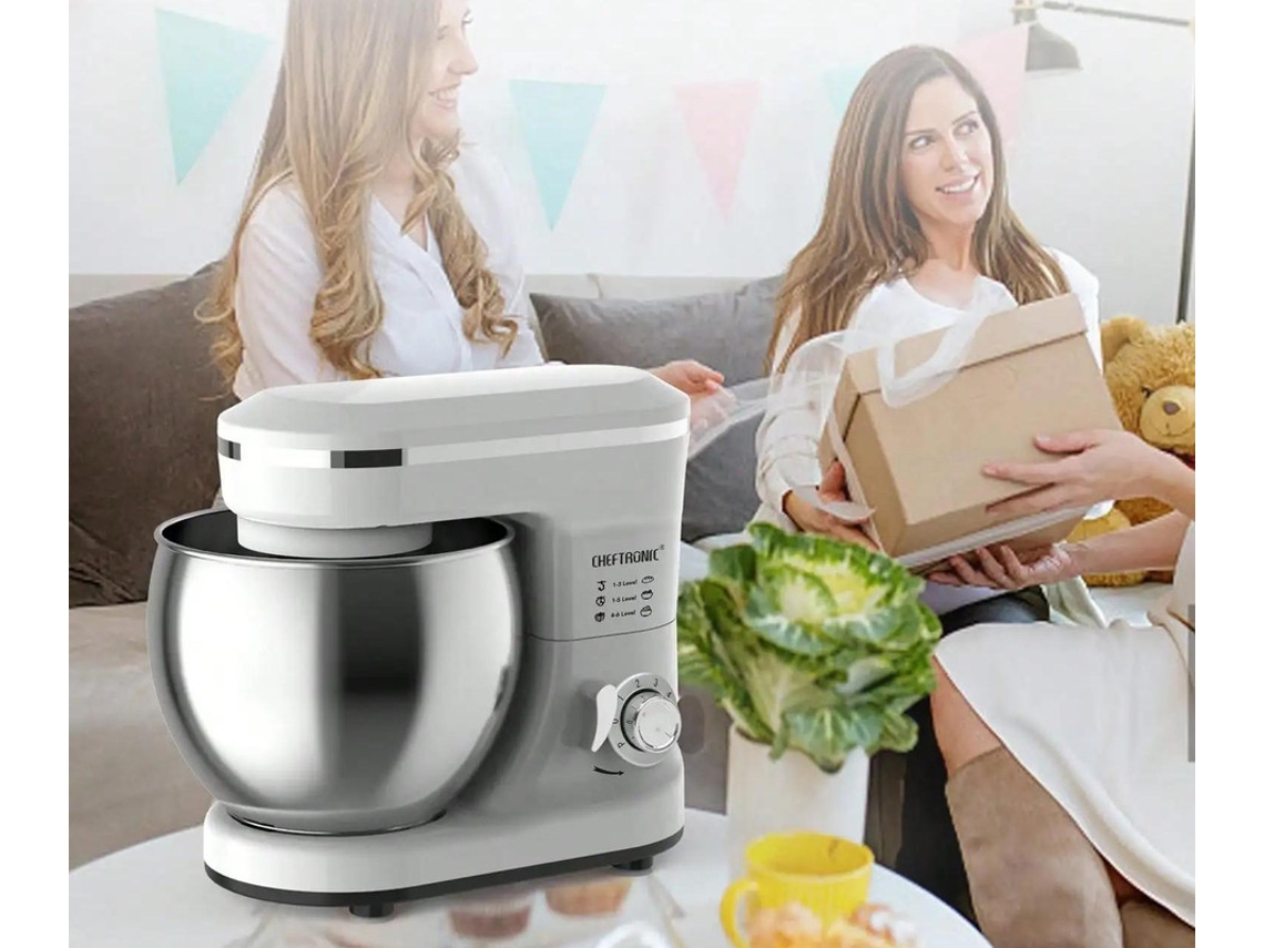 Batedor De Ovo Elétrico, Atualizado Domésticos batedeira, Batedor Plano, Fio Batedeira, Plug Ue, Peicual, 1200w, 6 P, 1pc Trimtide