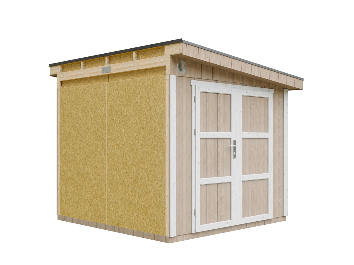 Casa De Jardim Qualidade Premium 5,9 M² A231x248x294 Cm Timbela M938 Terra Brown