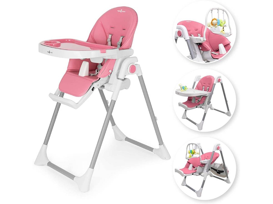 Cadeira de Refeição ENGEL & STORCH TANELI Rosa (PU - 55x77x102.5 cm)