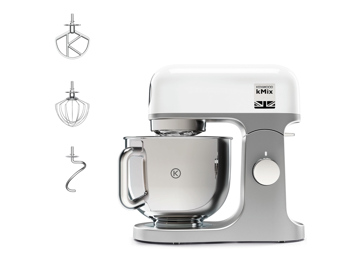 Robô de Cozinha KENWOOD kMix KMX750WH (5 L - 1000 W - 3 acessórios)