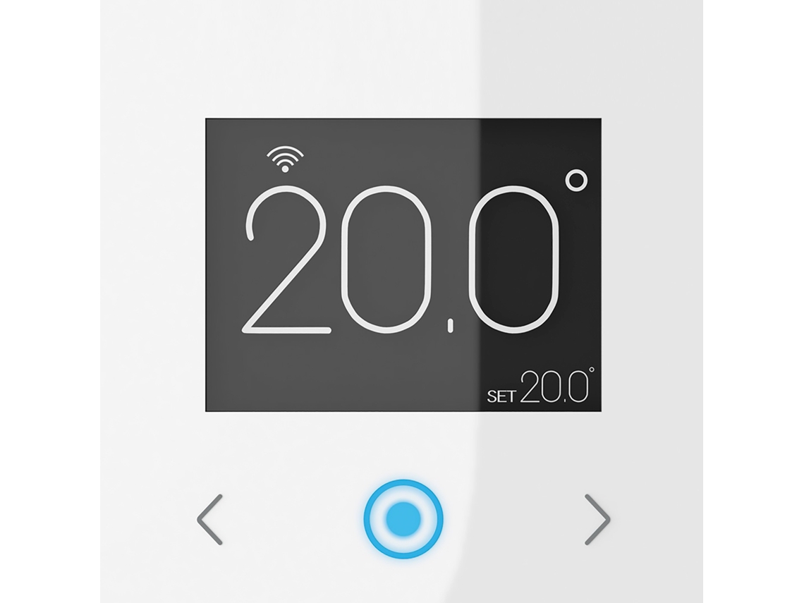 Termostato inteligente WiFi, ARISTON, Cube S Net White, conexão com fio