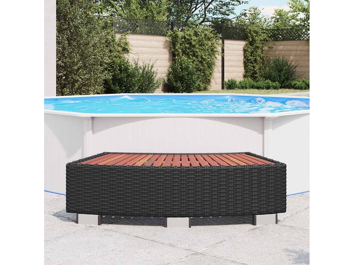 Degrau Para Spa Preto (acesso E 92x45x25 Cm)