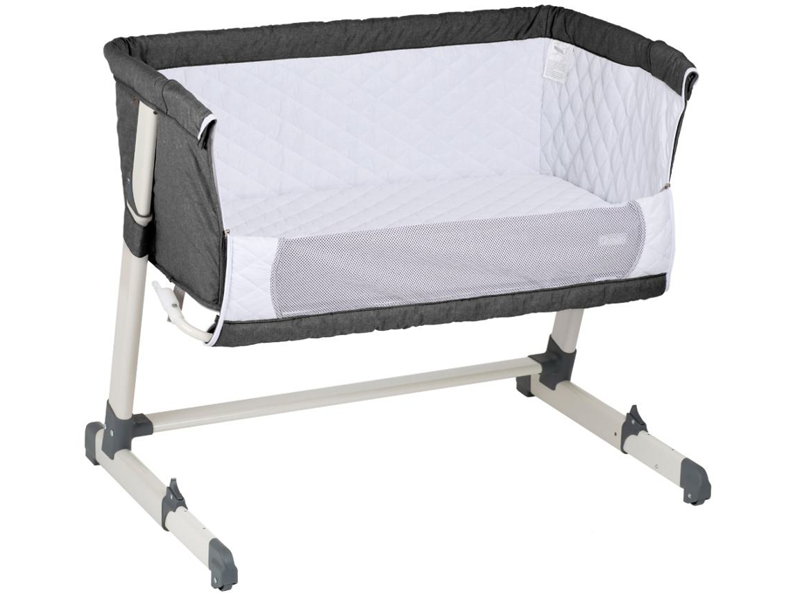 Berço Co Sleep Babygo Together Dark Grey