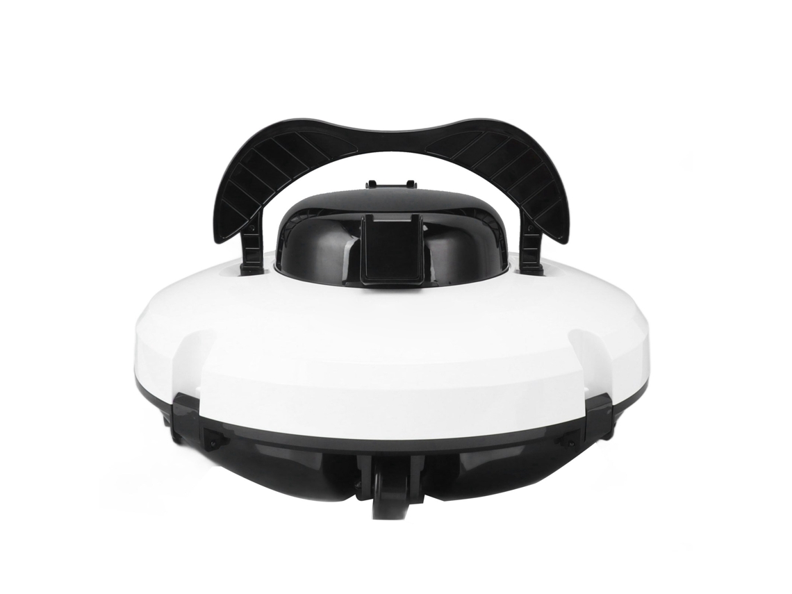 Limpador Robótico De Piscina Automático Sem Fio Branco 100 240v