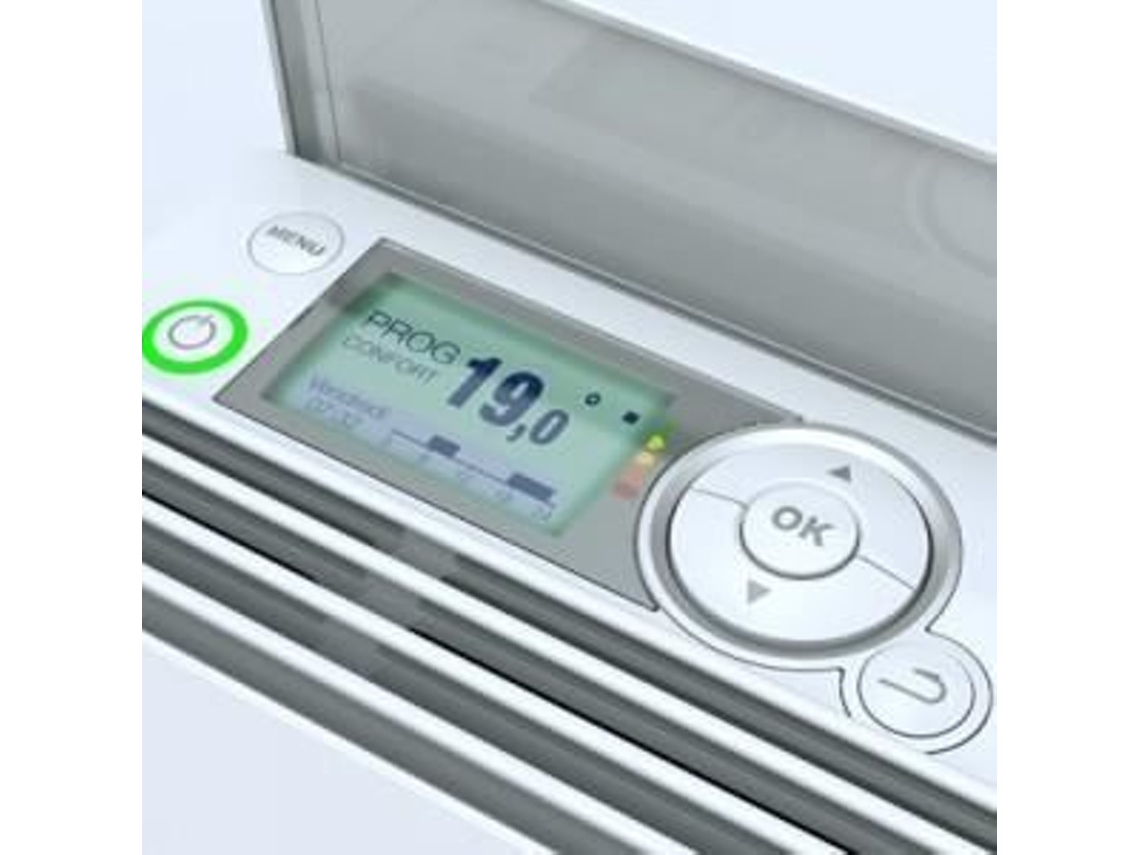 Radiador Elétrico Vertical Calissia 1000 W ATLANTIC Controlável Via Smartphone e Tablet