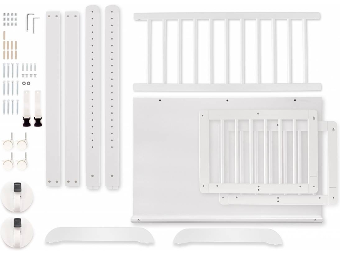 Mini Berço NAF NAF Cosmic Branco (55 x 85 cm)