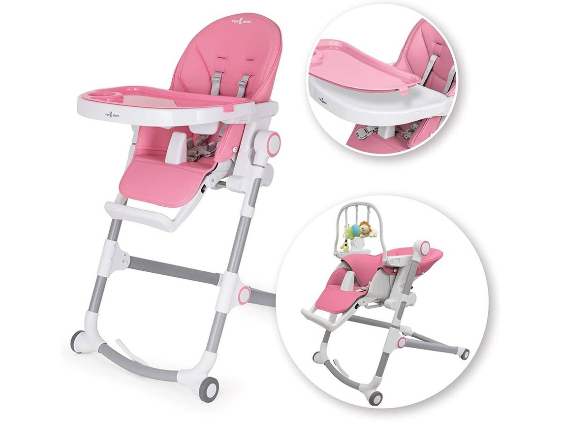 Cadeira de Refeição ENGEL & STORCH Hugo (Rosa - PU - 102x55x77cm - Idade Recomendada: 3 Anos)