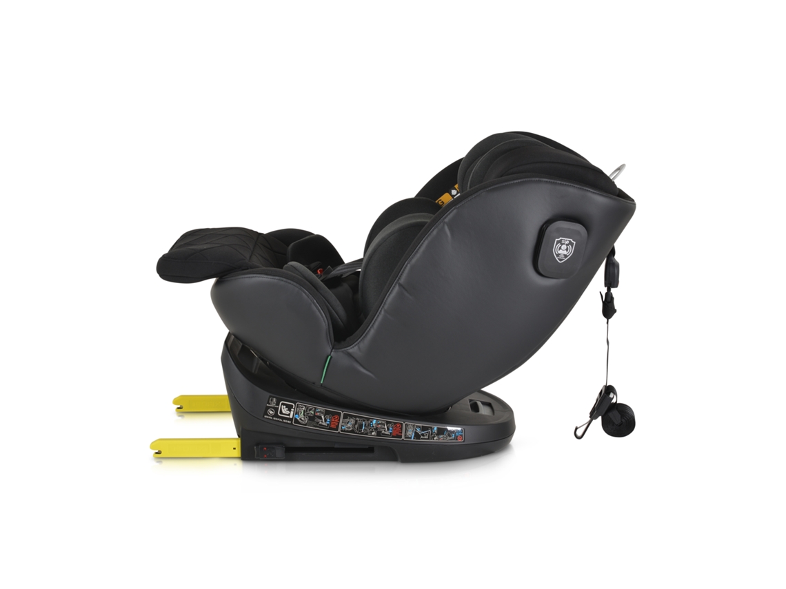 Cadeira Auto Castor Preta Cangaroo