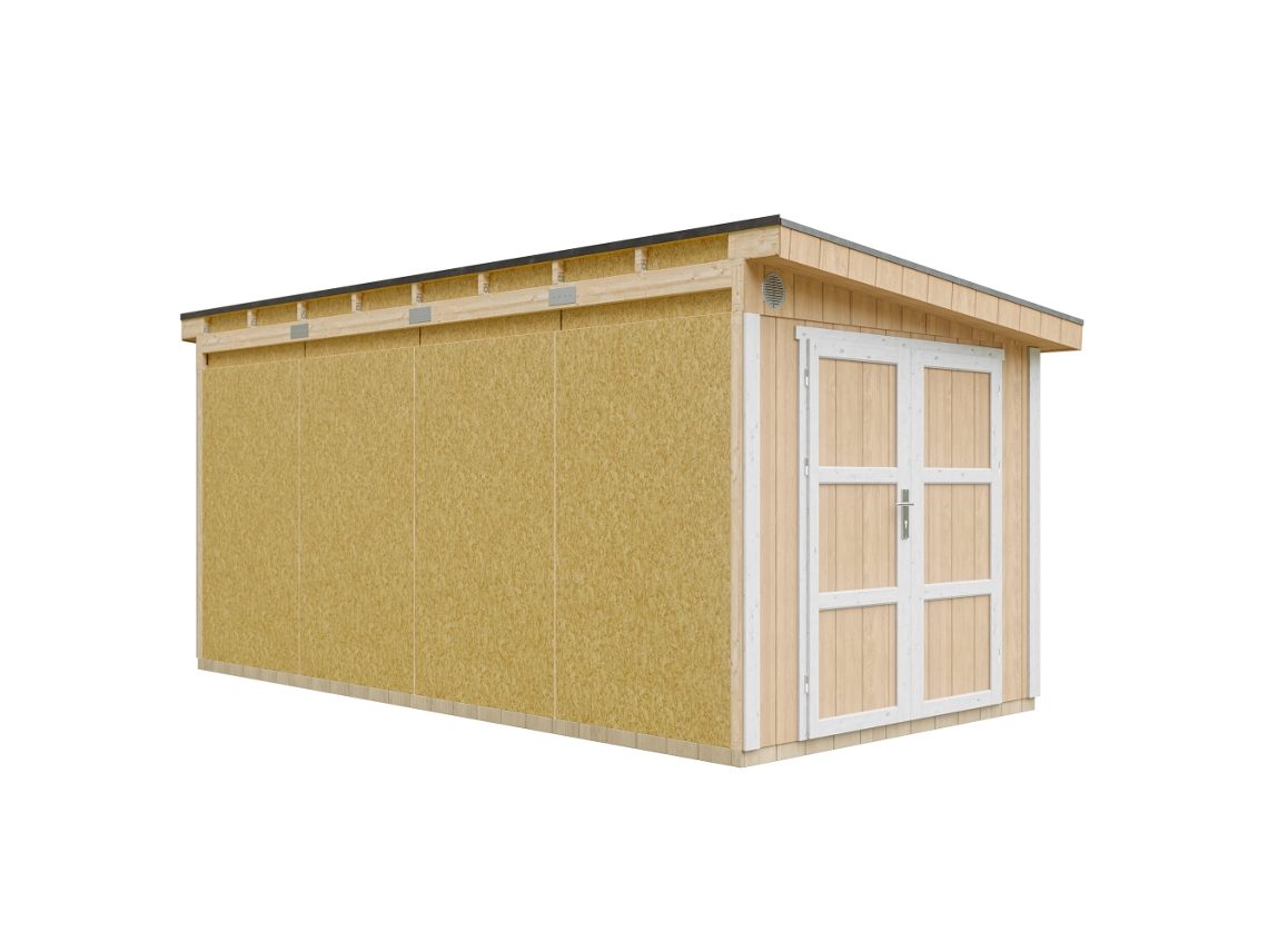 Casa De Jardim Qualidade Premium 11,47 M² A231x248x530 Cm Timbela M940 Harvest Honey