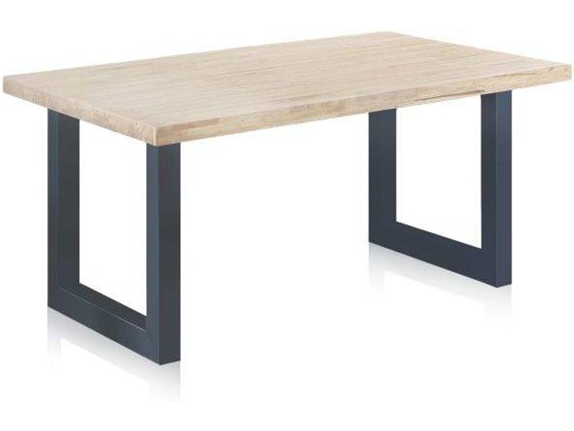 Mesa de Exterior Masi Roble Salvaje Antracita 160 X X 76 Cm DUEHOME