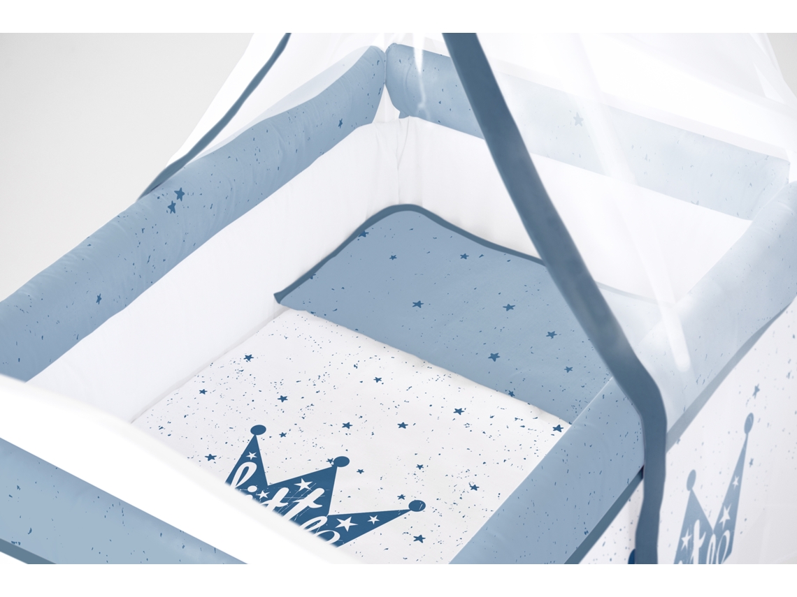 Tex e Vel Pequeno Príncipe Tanuki Mini Berço Quadrado