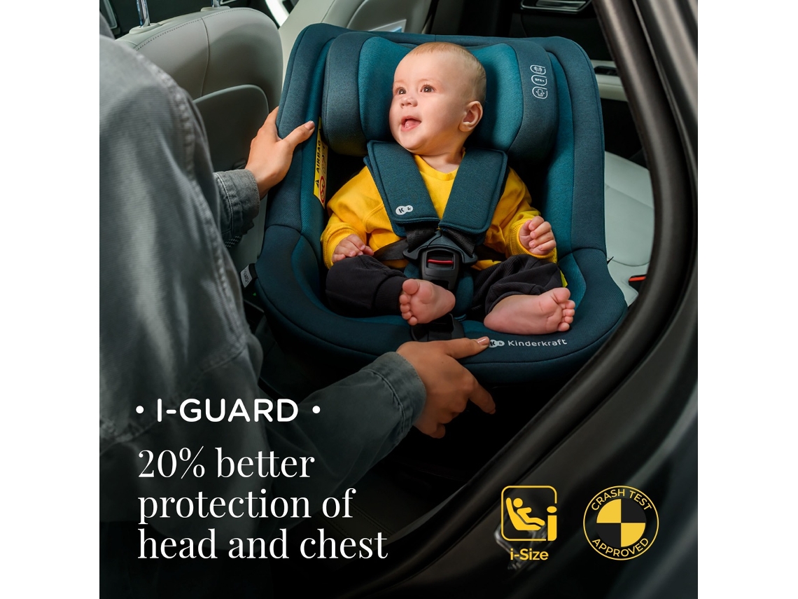 Cadeira Auto KINDERKRAFT I-Guard I-Size Black