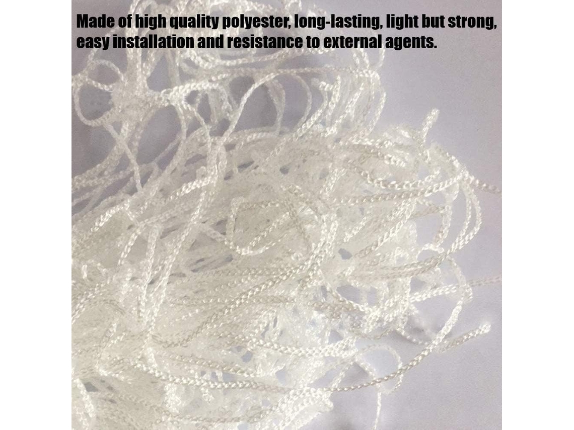 Ferramentas de Jardim 1Pcs Tecido de Poliéster Trançado Branco 5*30Ft