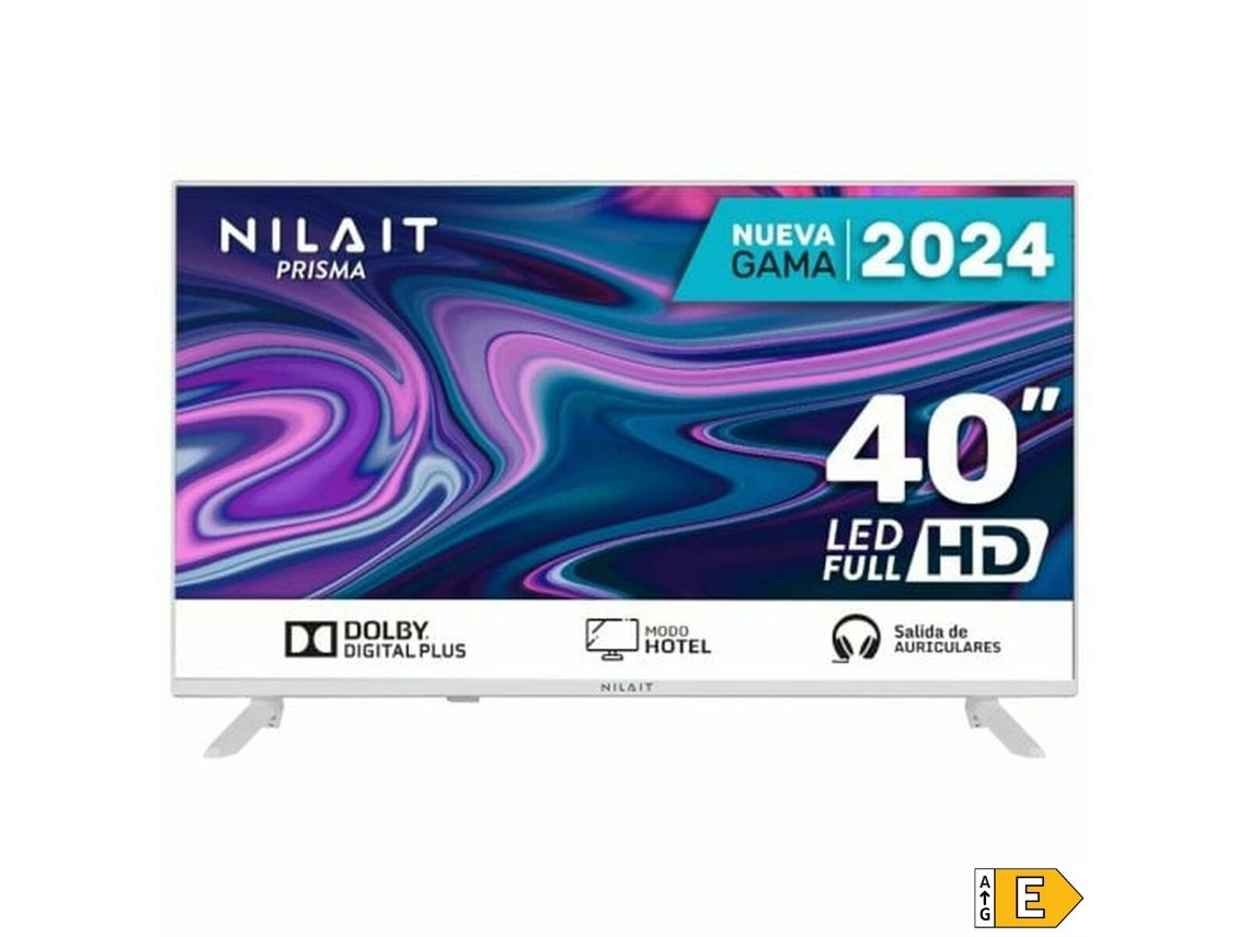 Smart TV NILAIT NI-40FB7001S (Branco - Full HD - E - 40