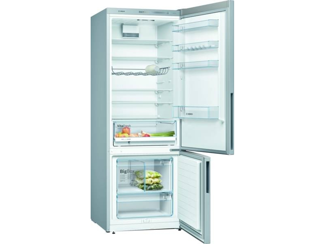 Frigorífico Combinado BOSCH KGV58VLEAS (Low Frost - 191 cm - 500 L - Inox)