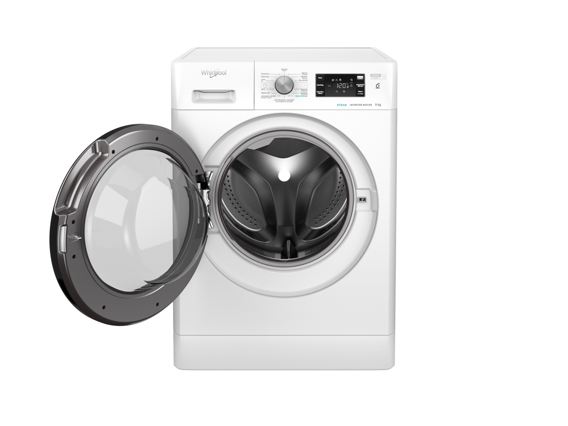 Máquina de Lavar Roupa WHIRLPOOL FFB9489BVSPT (9 kg - 1400 rpm - Branco)