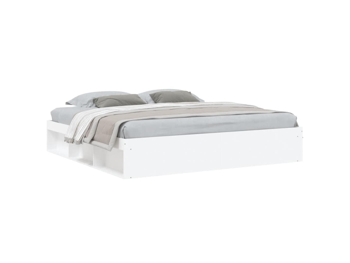 Estrutura de Cama 200X200 Cm Branco