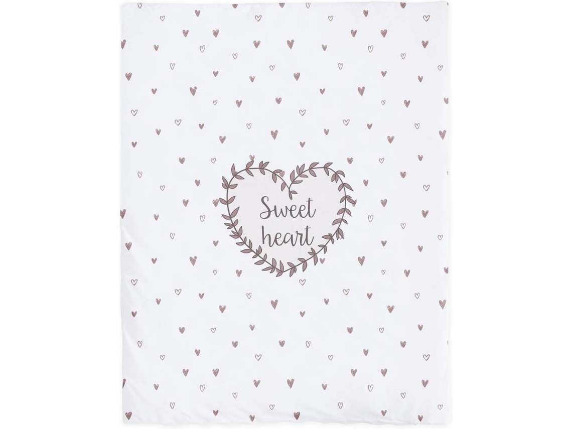 Mini Berço e Têxtil TANUKI Sweet Heart Multicolorido (15x85x55 cm)