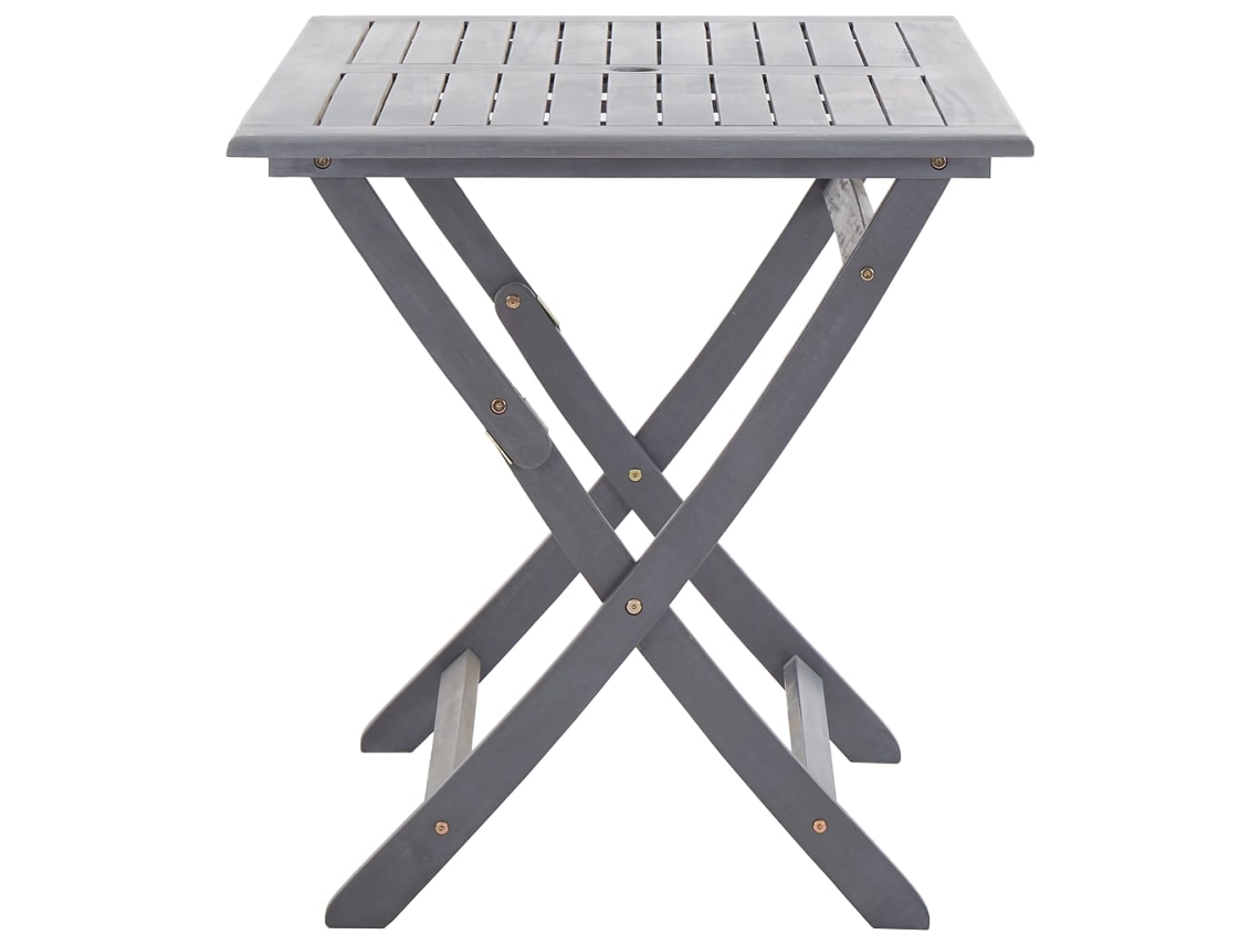 Mesa de jardim VIDAXL Cinzeto Madeira (41x51x94 cm)