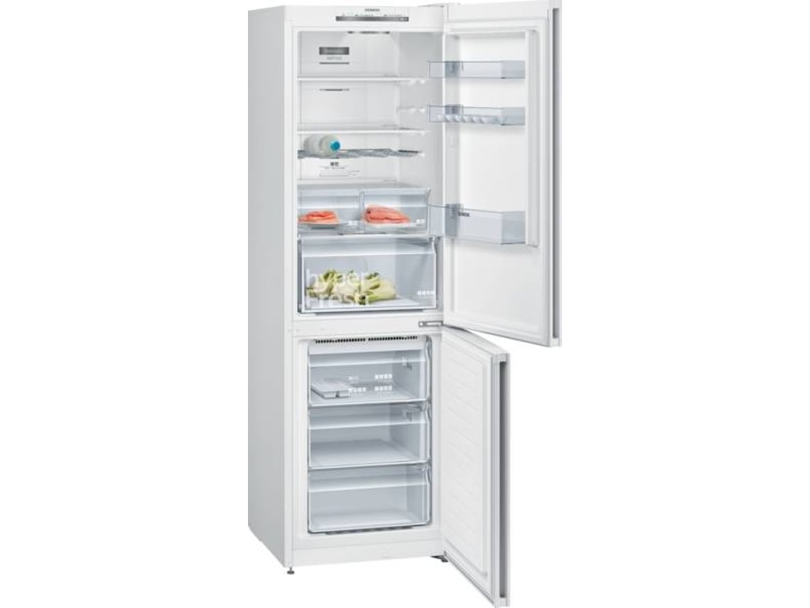 Frigorífico Combinado SIEMENS KG36NVWDA (No Frost - 186 cm - 324 L - Branco)