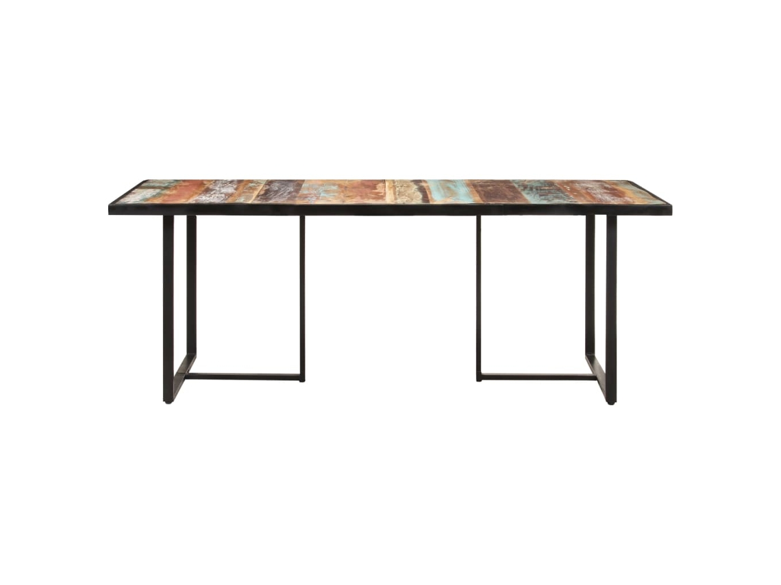Mesa de jantar VIDAXL Marrom Madeira (200x100x76 cm)